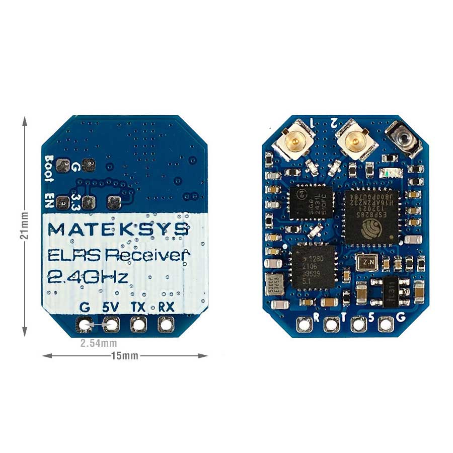 Радіоприймач Matek ELRS R24-D · 2,4 ГГц